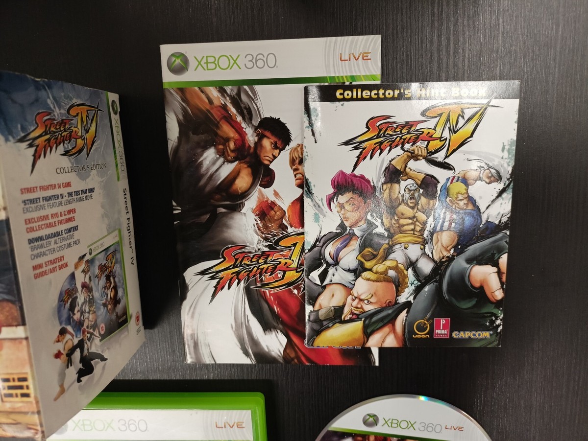 Jeu Xbox 360 Street Fighter IV – En Loose, Sans Notice Ni Boîtier, état Correct