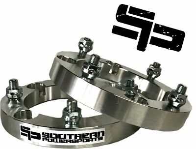 2pk 1'' 4x137 M10x1.25 ATV UTV Billet Wheel Spacers Can-am BRP Outlander Renegade