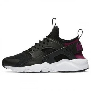 purple white and black huaraches