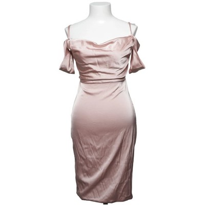 Oh Polly, Kleid, Größe: 38, Pink, Elasthan/Polyester, Einfarbig, Satin #1c1
