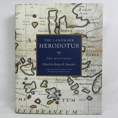 The Landmark Herodotus The Histories Robert Strassler HC DJ First Edition Maps