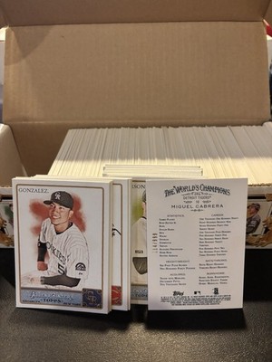 2011 Allen & Ginter Glossy 114/999 Baseball Complete Your Set Pick One SP s NM