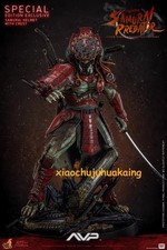 Hot Toys AC06B Alien vs. Predator AVP Akaoni Samurai Predator Special Ver. Gift