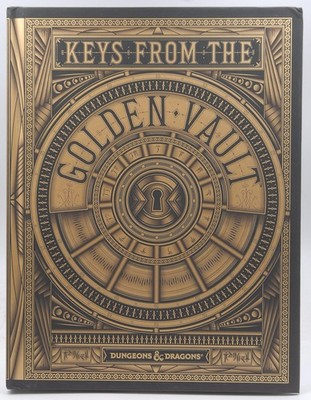 D&D 5e Keys from the Golden Vault Alt Cover Staff  WotC