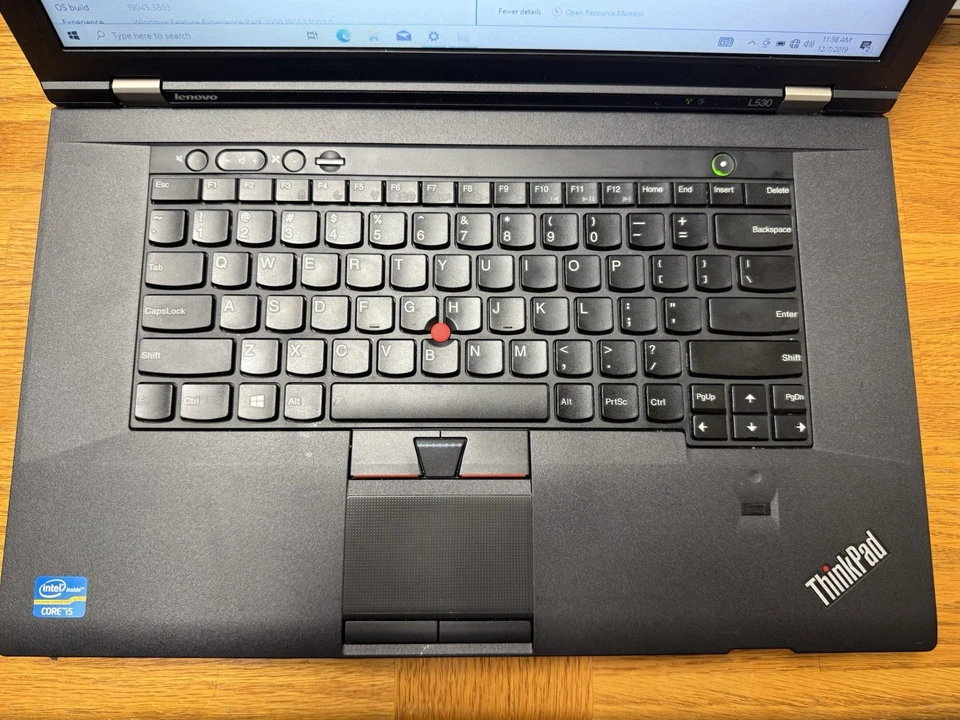 Lenovo Thinkpad L530 - i5-3230M - 12GB RAM- 150GB SSD (LOOSE CHARGE PORT) - Image 2 of 4