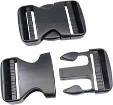 Side Release Buckles Heavy Duty Plastic Buckle Snap Clips Clasps Backpack...