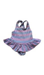 Wibbies Striped Bathing Suit - sz 18 mo