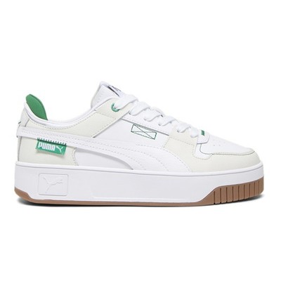 PUMA Carina Street Vtg Platform  Womens White Sneakers Casual Shoes 39233801