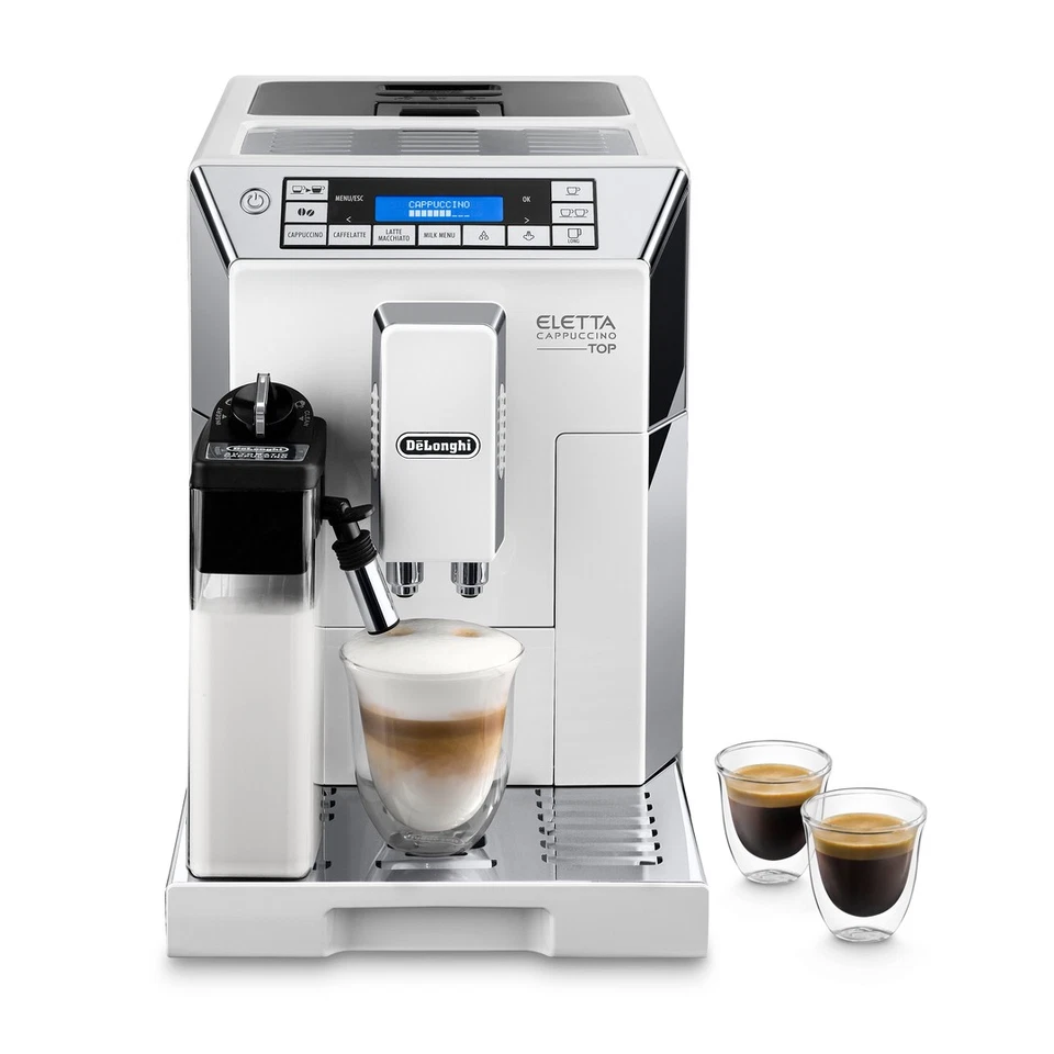 DE'LONGHI Kaffeevollautomat ELETTA CAPPUCCINO ECAM 45.366.W LatteCrema System