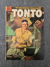 The Lone Ranger's Companion Tonto #19, Dell Publishing 1955
