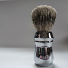 Zenith XXL Best Badger. Copper Chrome handle. 28 x 51mm. Made in Italy T8