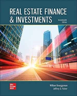Unlocking The Housing Dilemma: Homeownership Vs. Renting Analysis 13 Real Estate Finance &Amp; Investments - Hardcover, By Brueggeman William B.; - Good