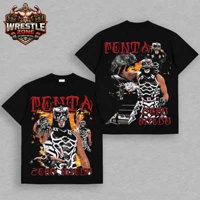 The Wrestler Penta El Zero Miedo Premium Tee, Pentagon Driver Graphic Tee, Cero