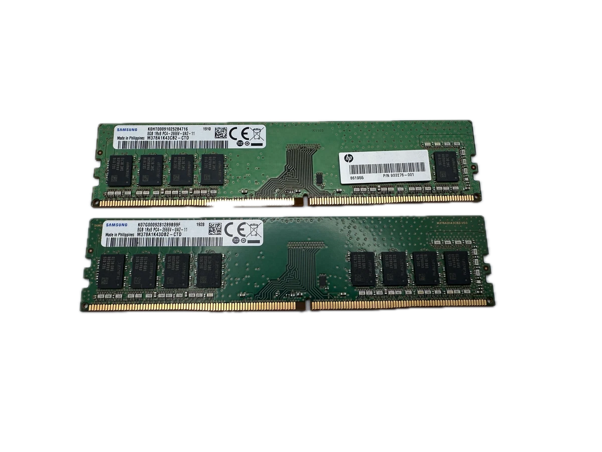 Samsung PC4-21300 (DDR4-2666) Bus Speed Computer RAM 8 GB Capacity
