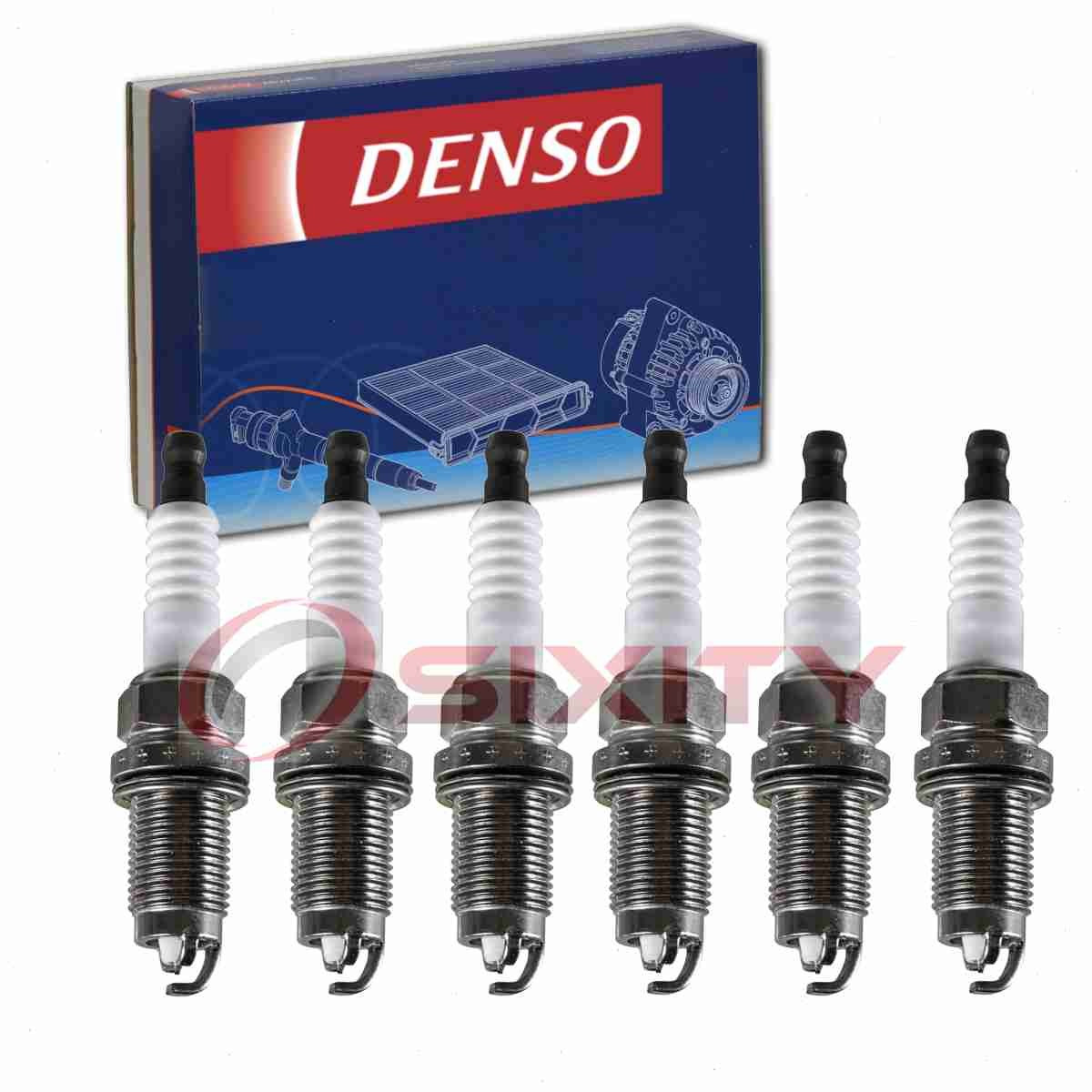 6 pc DENSO 3471 Spark Plugs for SK20BR11 5547 101 905 640 A 101 905 621 B ug