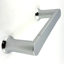 MOEN Genta LX 7" Chrome Hand Towel Bar Wall Mounted Double Post   BH3886CH