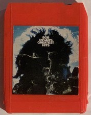 Bob Dylan's -Greatest Hits- 8-Track Tape Play Tested Working