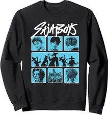Halloween Demon Group Crewneck, Saja Boys Parody, Unisex Sweatshirt