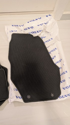 #ad #ad 11 18 Volvo V60 S60 Black Carpeted Floor Mats Front and Rear Light Use Clean $35.00