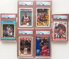 Michael Jordan  PSA 9 Card Lot Collection 89 91 Fleer 91 UD Hoops 88 Sticker 🔥