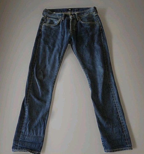 Edwin ED55, Regular Tapered Japan Denim Denim 31x32 fit 33.5x32 Tunisia made