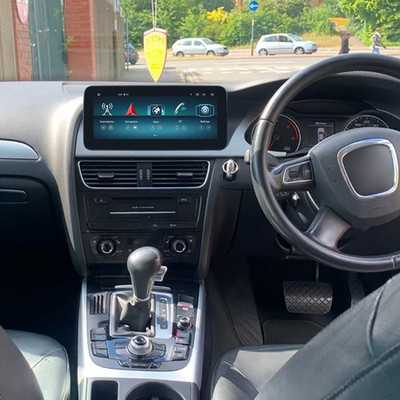 10.25'' Android14 GPS Navi EQ Autoradio CarPlay für Audi A4 A5 B8 RHD Multimedia