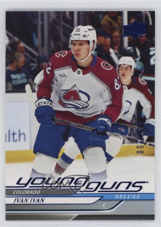 2024-25 Upper Deck Series 2 Young Guns Deluxe /250 Ivan Ivan #481 Rookie RC