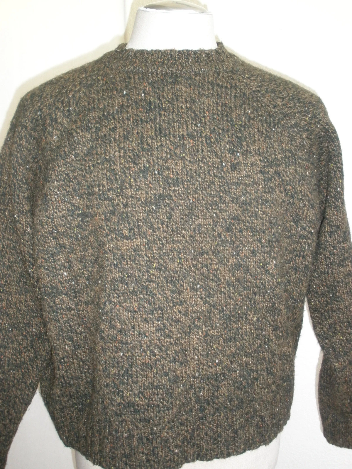 ABERCROMBIE & FITCH 100% WOOL SWEATER MENS SIZE L SALE RARE UNIQUE