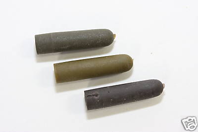 Korda Heli Helicopter Rubbers 10pk BROWN Carp fishing tackle