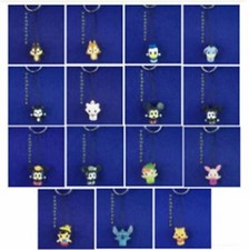 DISNEY MICKEY MOUSE  FRIENDS NEW DANGLER CHARMS PULL KEYCHAINS - YOU PICK ONE