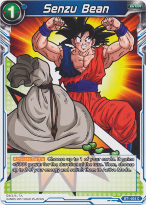 Dragon Ball Super Card BT1-053 C Senzu Bean Near Mint