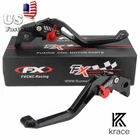 CNC Brake Clutch Levers For Yamaha Raptor YFM660 2001 2002 2003 2004 DT125R 2000