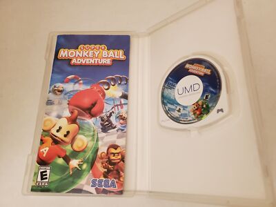 Jeu Super Monkey Ball Adventure PROMO PRESS Pour PSP - Version PAL Comme Neuf