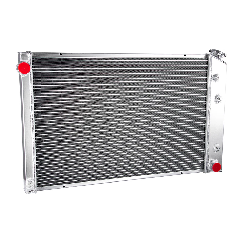 3-Row Aluminum Radiator Fits 1973-1987 85 Chevy C/K C10 C20 C30 K10 Pickup V6/V8 Foto 3 de 4