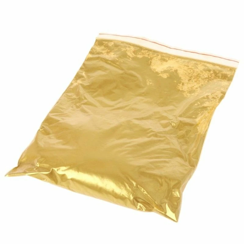 MARKENLOS Effektpigment Metallicfarbe Perlglanz Pigment Gold auch Einfärben Epoxidharz