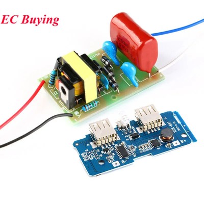 DC 3.7V to 1800V Booster Arc Pulse Module with Capacitors for DIY Projects