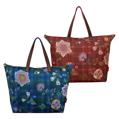 Pip Studio Damen Tragetasche Strandtasche Tilda Tote Bag Flores