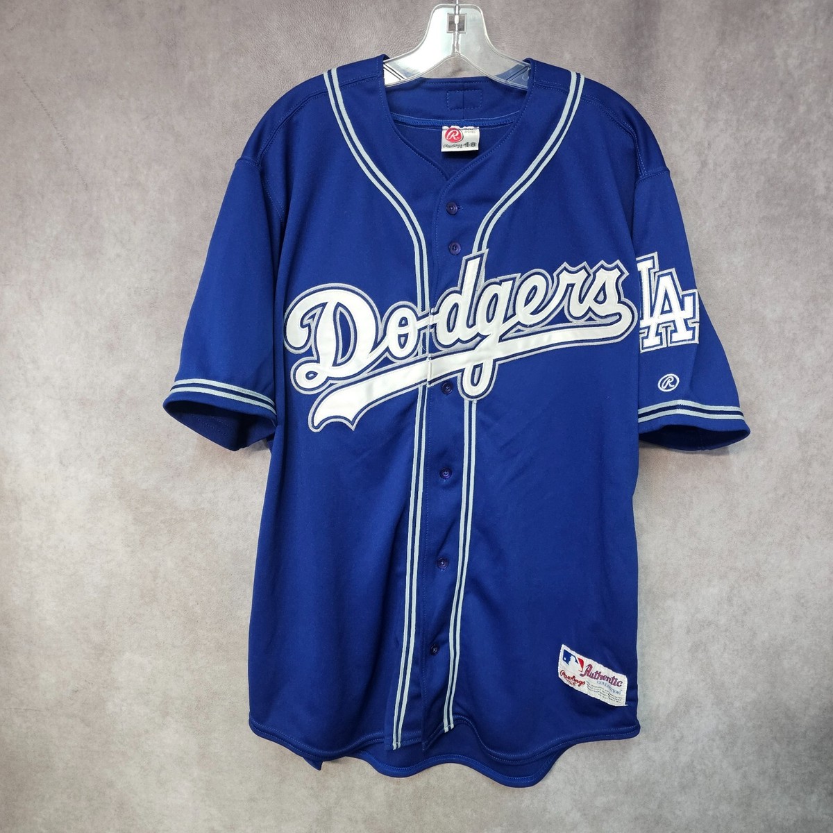 Rare Vintage Rawlings Authentic Los Angeles Dodgers Think Blue