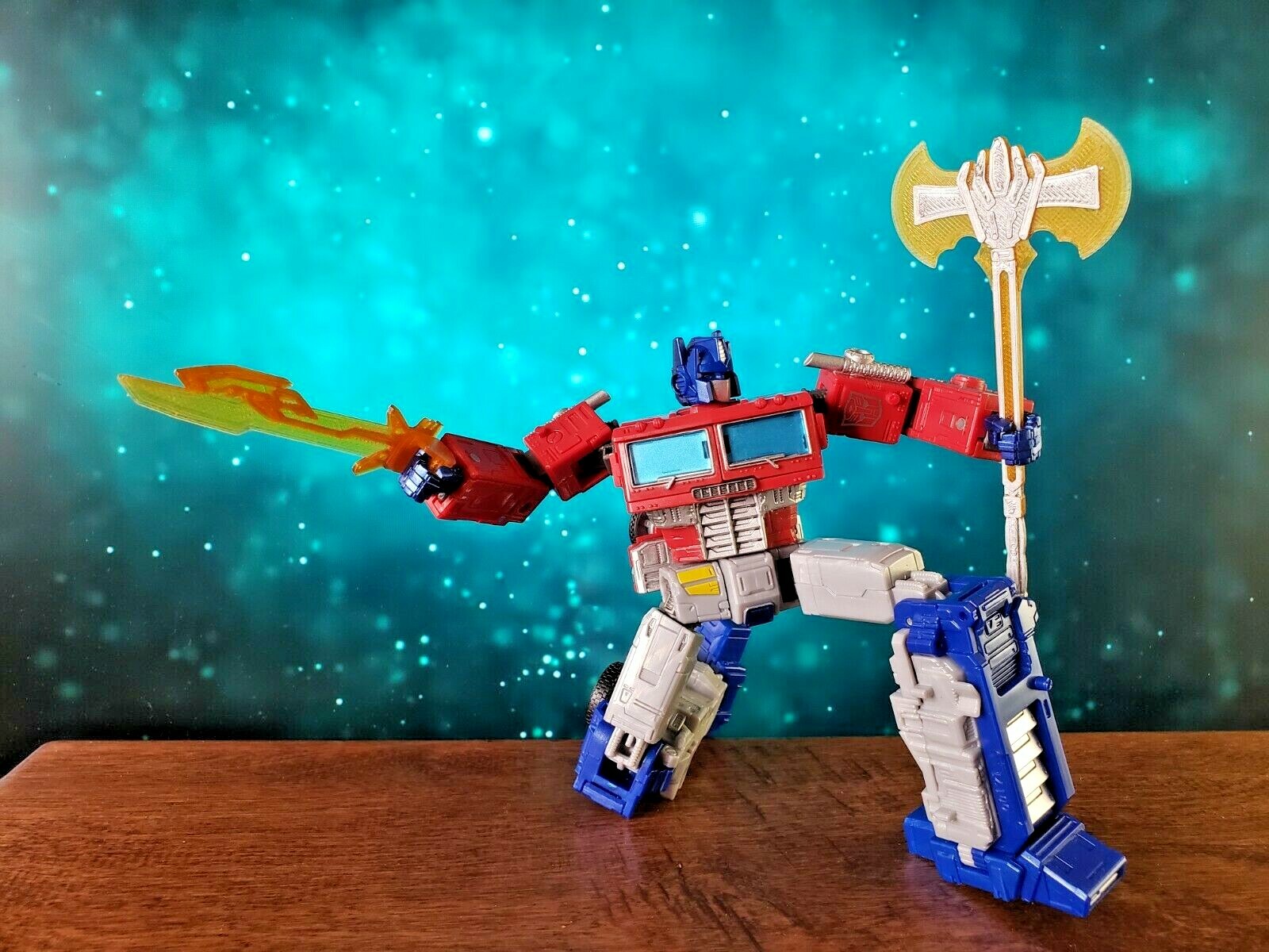 Battle Energon Axe For Optimus Prime Upgrade Kit Transformers Kingdom
