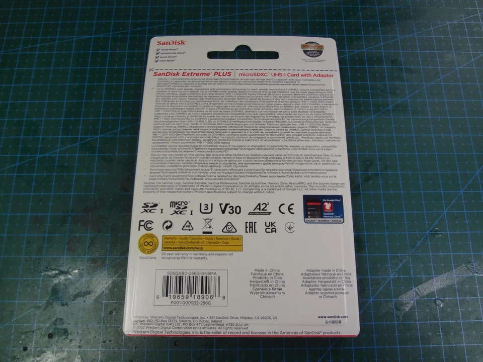 PiSCSI preinstalled - Sandisk 256GB Extreme PLUS microSDXC SD card - Image 2 of 4