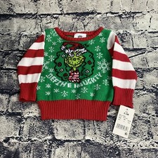 The Grinch 0-3 Month Ugly Holiday Christmas Sweater