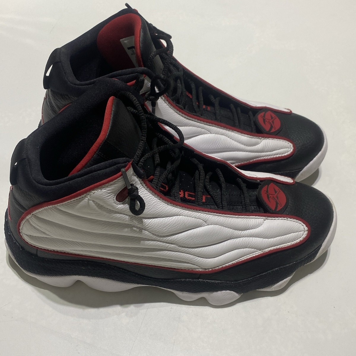 Nike Air Jordan Pro Strong White, Black, Varsity Red Mens
