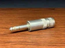 NOS Vintage Guitar Audio 1/4" Genuine Switchcraft USA #170 Oversized barrel Plug