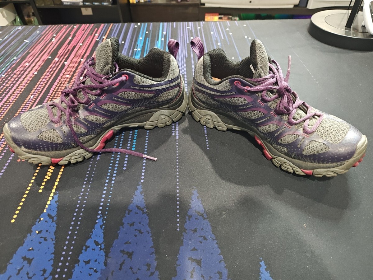 Merrell All Out Blaze Sport Womens Hiking Performance Shoes J37108 Size  Plum