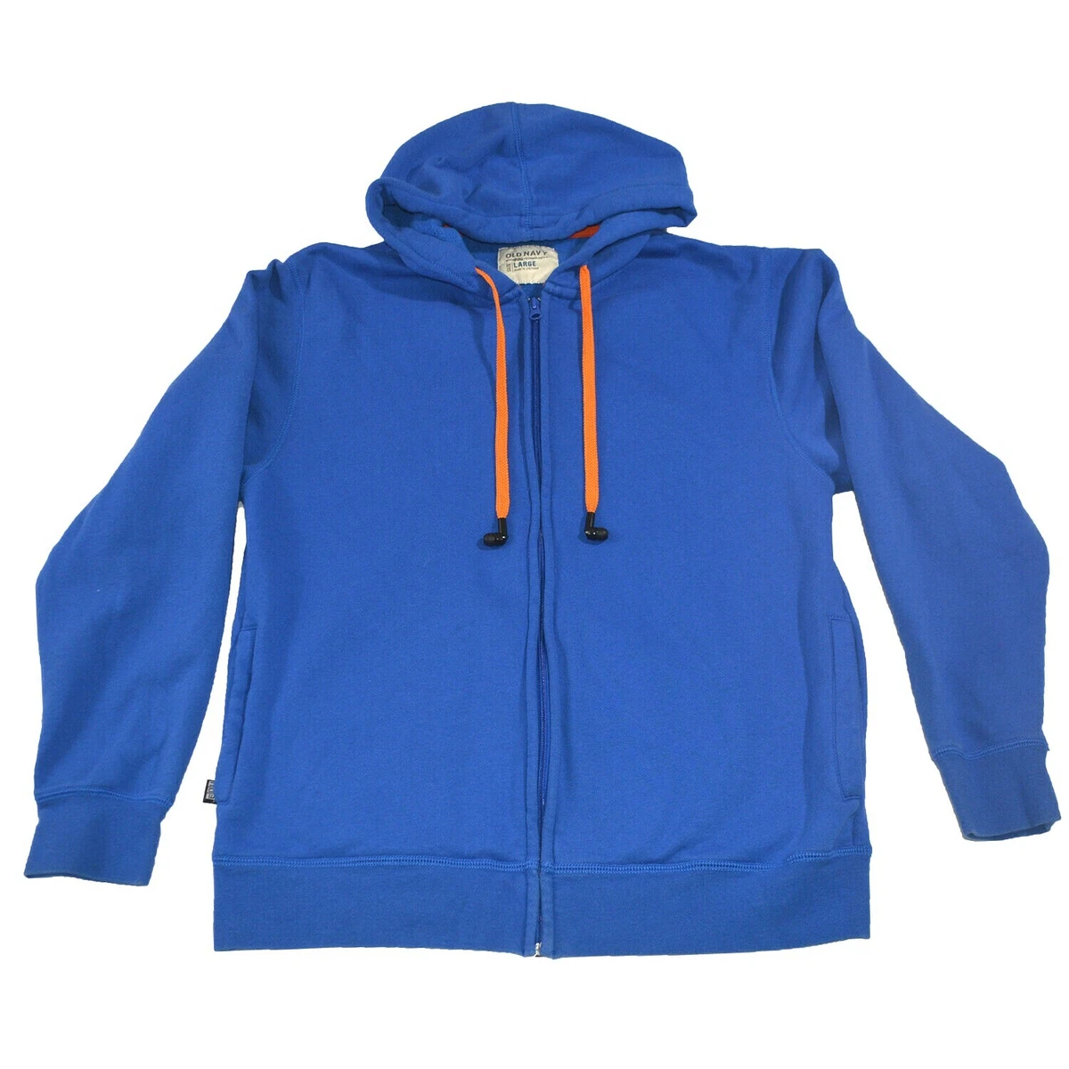 Old Navy Hoodie Sweatshirt Menu0026#039;s XL Blue Full Zip HB3 Active Technology  | eBay