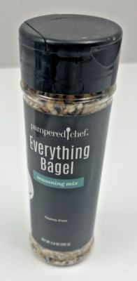 Pampered Chef Everything Bagel Seasoning Best by October 2025 Sealed NEW