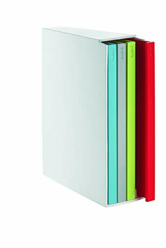 Guzzini Kitchen Active Design Set 4 Taglieri con Raccoglitore Cooking Book, Plas