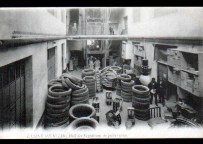 CLERMONT-FERRAND (63) USINE de PNEUS pour VELO MOTO MICHELIN & Cie 1921