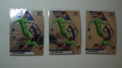 2020-21 Mosaic La Liga Prizm #84 Aitor Fernandez Levante UD