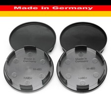 4x Nabenkappen Nabendeckel Felgendeckel schwarz 64 mm für Ronal Ronal TEC ASA 